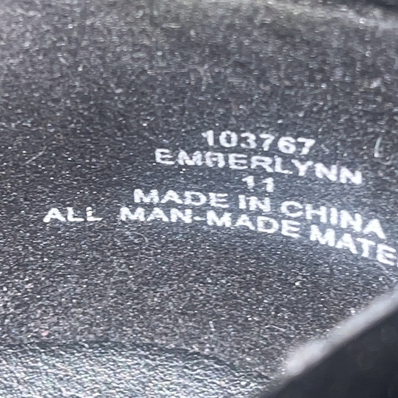 Michael Shannon Emberlynn Patent vegan leather Loafers size 11 - Picture 14 of 14